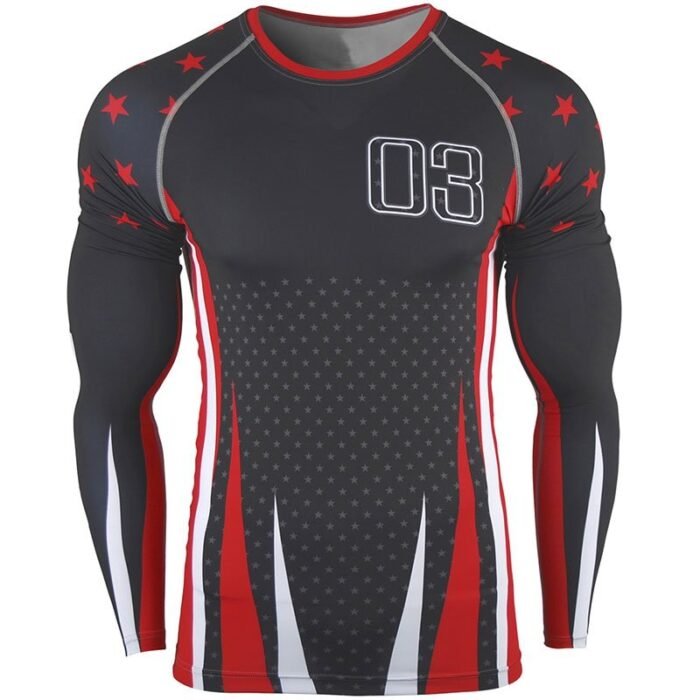 Men Gym Compression Shirts - Image 1